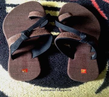 Juteland Slippers Sandals  for Women -golden 