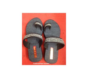Juteland Heel Sandals-gray 
