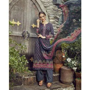 SUDRITI AASMA PRESENTS LATEST COLLECTION BEAUTIFUL UNSTITCHED Cotton Satin Designer SALWAR KAMEEZ, Dress Code - 02