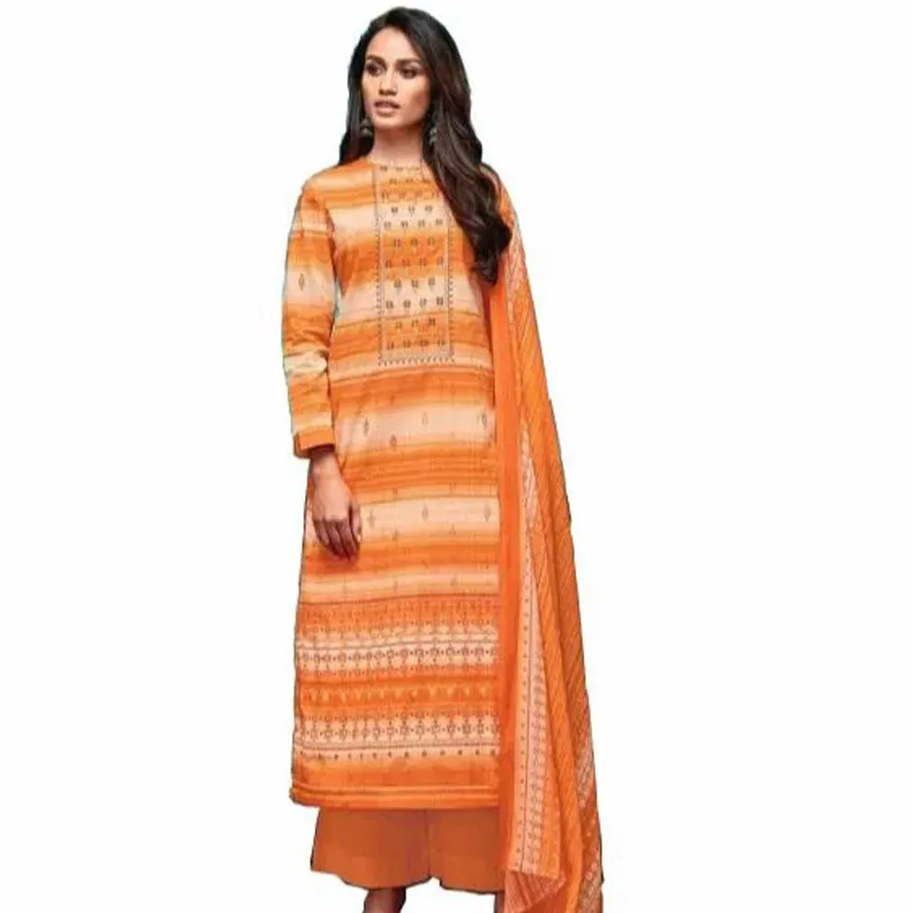 Unstitched Indian Sudriti Brand Navangi Catalogue Cotton Salwar Kameez(Dress Code -246) 