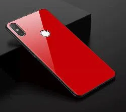 Glass Case for Redmi A2 Lite-Red