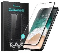 10D Glass Screen Protector for iPhone XS MAX-Black