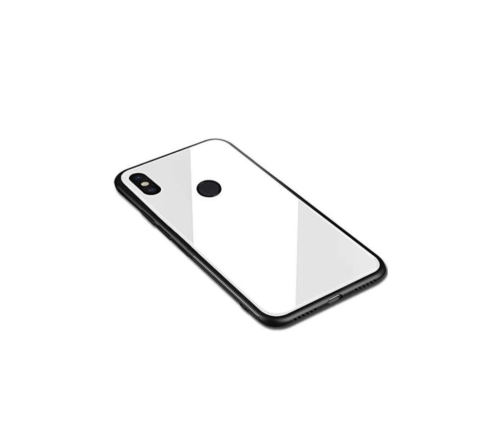 Glass Back Cover For Redmi Note 5-White