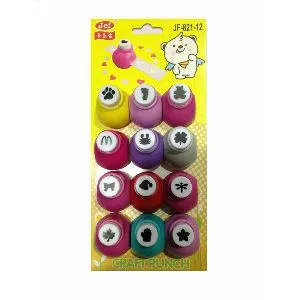 Craft Punch Set of 12 Pieces (Mini Size)