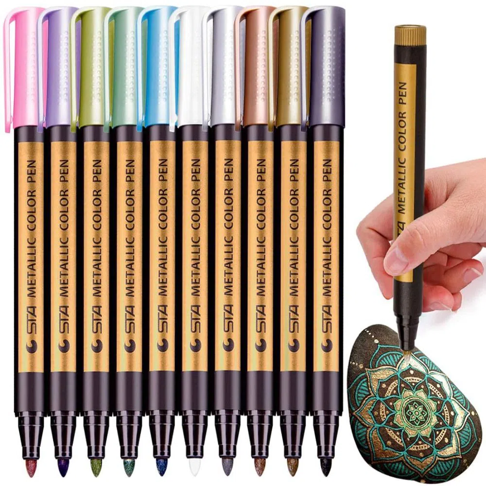 Metallic Marker Pen-Set of 10 Color
