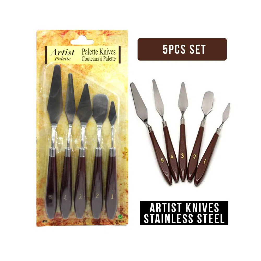 Artist Palette Knives- 5pcs Set