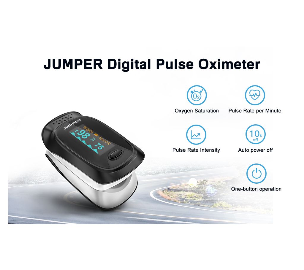 Jumper ফিঙ্গারট্রিপ পালস অক্সিমিটার (JPD-500D OLED Edition) বাংলাদেশ - 1158385