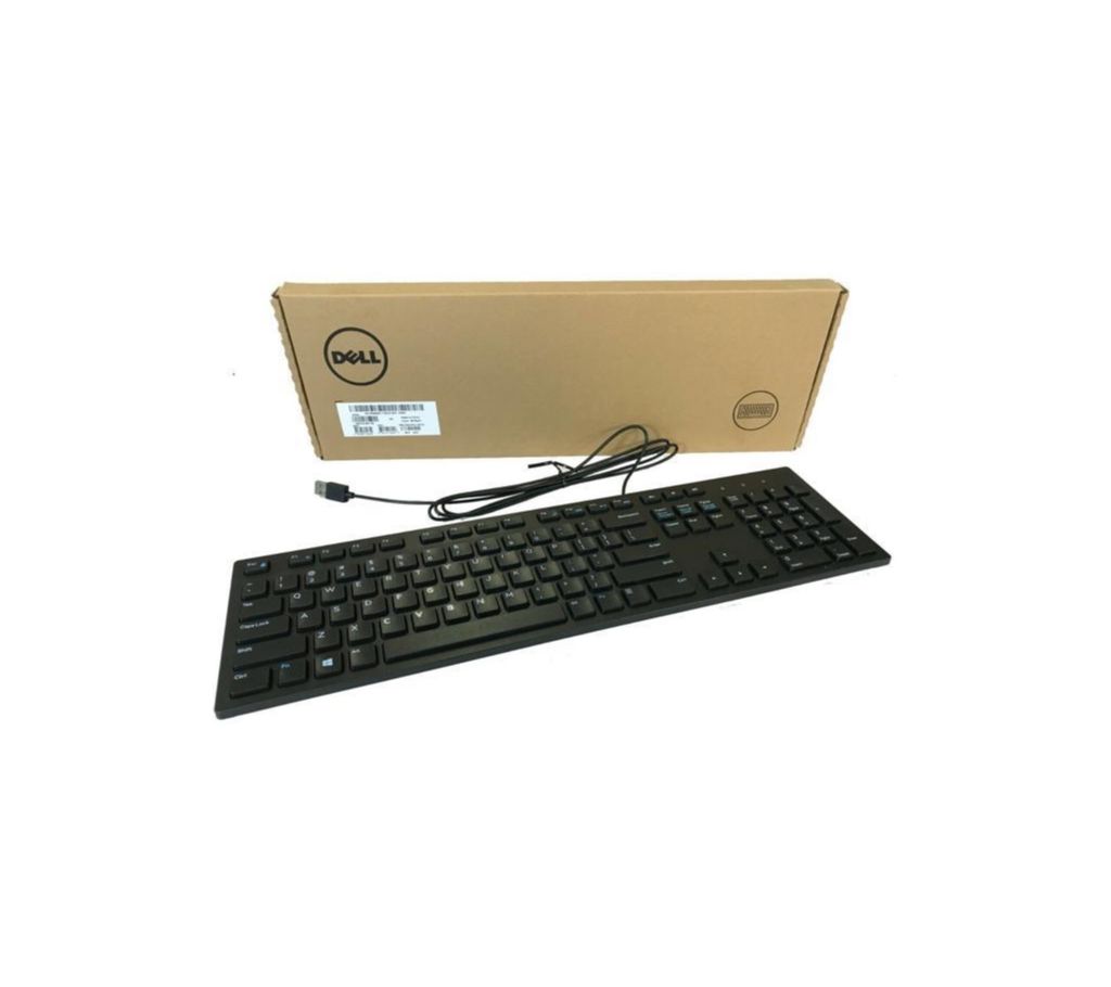 Dell Original Brand ওয়্যারড কিবোর্ড  KB216-Black বাংলাদেশ - 1157757