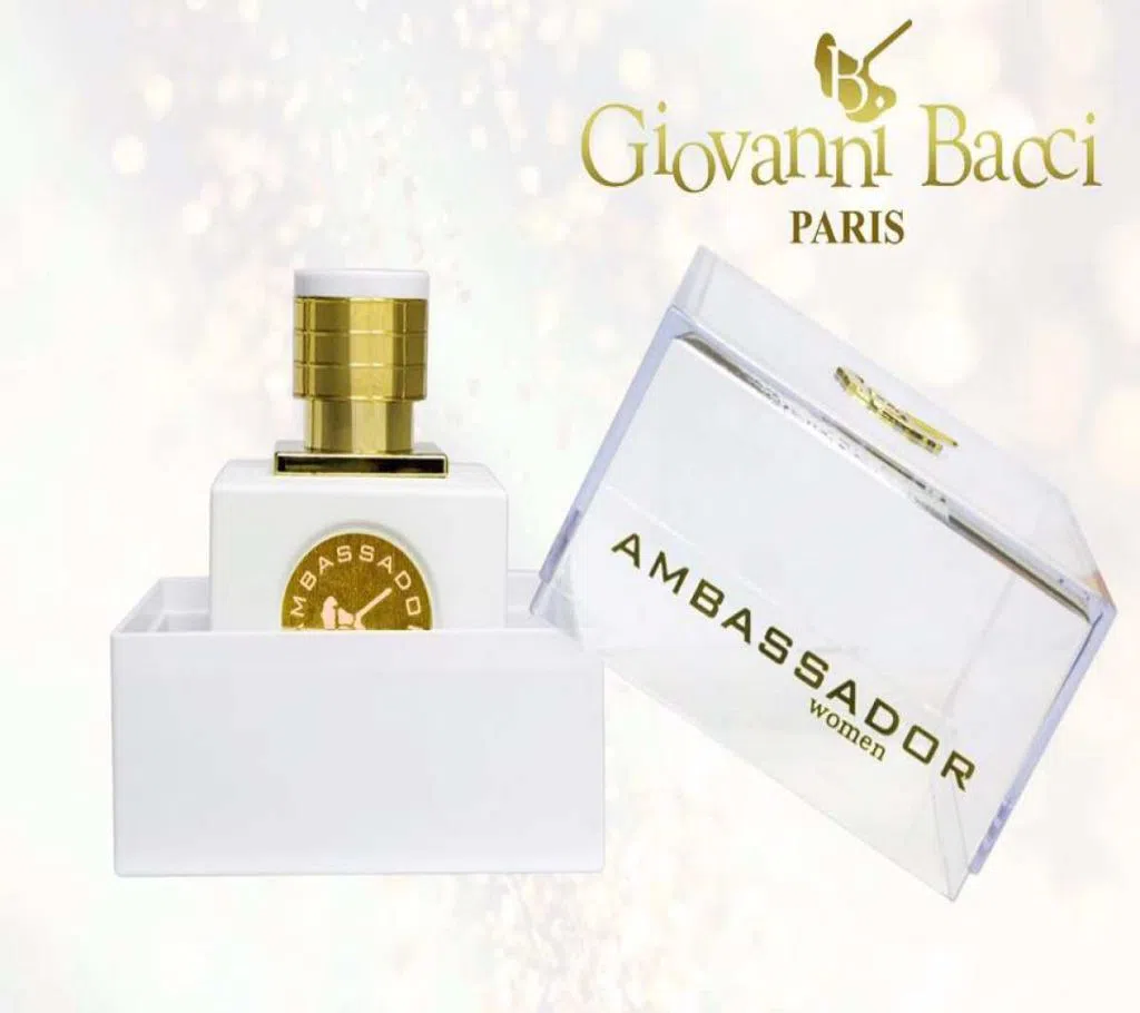 Ambassador women perfume by Giovanni Bacci 100ml France 