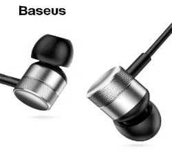 Baseus H04 In Ear Headphone With Microphone -  Black