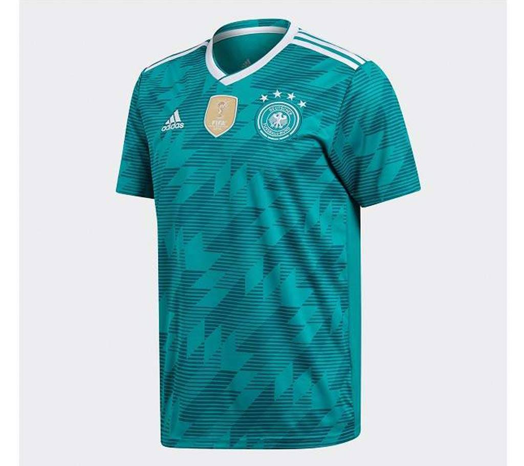World Cup 2018 Germany Teal Half Sleeve Jersey বাংলাদেশ - 717935