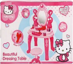 Hello Kitty Beautiful Dressing Table Toyshine Girls Pretend Play Luxurious Dresser Dressing Table
