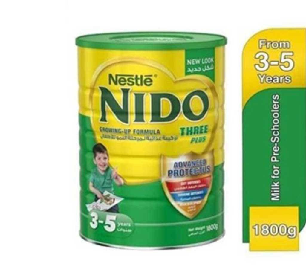 Nestle NIDO Three Plus Growing Up  মিল্ক পাউডার Dubai   for Toddlers 3-5 Years 1800g বাংলাদেশ - 1165442
