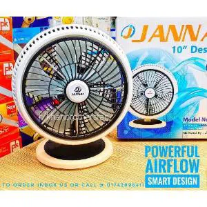 Jannat high speed fan, size: 10inch, 01 Years Replacement guaranty