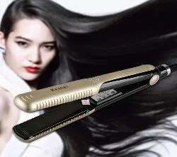 Kemei KM-329 Hairstyling Flat Iron Styling Professional Hair Straightener