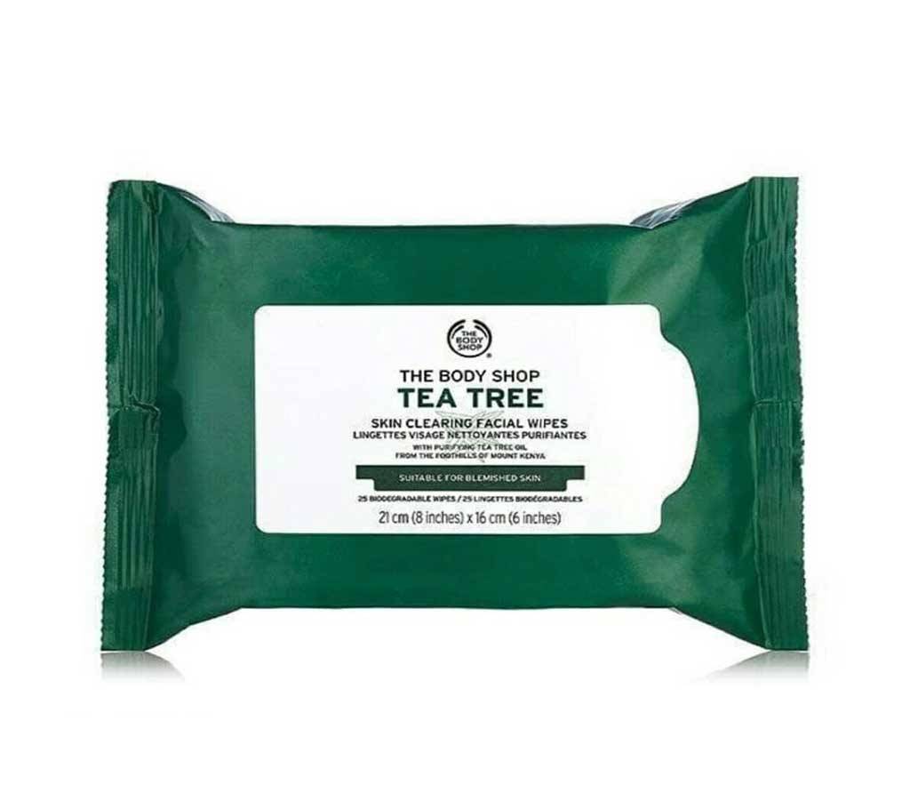 The Body Shop Tea Tree Skin Clearing ফেসিয়াল ওয়াইপস - UK বাংলাদেশ - 1165867