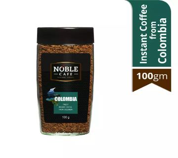 NOBLE Freeze Dried COLOMBIAN ইনস্ট্যান্ড কফি জার 100 gm