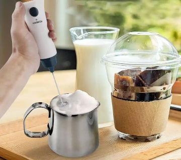 হ্যান্ড কফি মিক্সার Rechargeable Electric Coffee Milk Forther, Foamer Beater for Coffee Egg Liquid Milk Chokolate