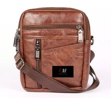 ক্রসবডি ফর মেন PU Leather Bag