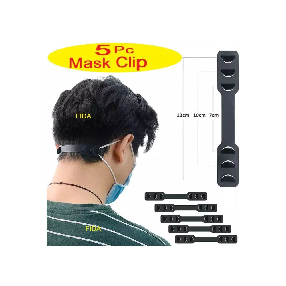 5Pc Face Mask Hook Strap Buckle Extender Ear Strap Extender Anti-Slip Ear Hook For Adults Children