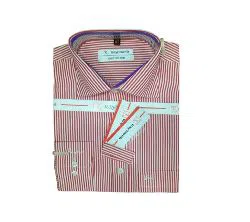 full sleeve formal shirt for men striped