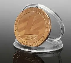 Broze Plated Commemorative Litecoin Coin