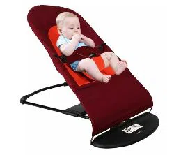 Fold-able Soft Newborn Baby Bouncing Chair Seat Safety Balanced Bouncer
