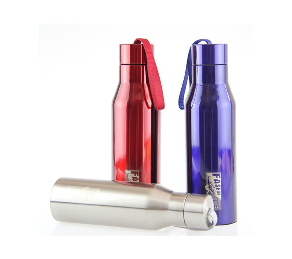 হট সিলিং স্টেইনলেস স্টিল ভ্যাকুয়াম বোতল,sport bottle,water bottle (450ml) বাংলাদেশ - 1163179