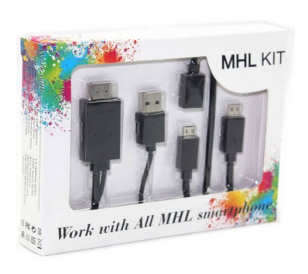 MHL Kit - MHL to HDMI মিডিয়া অ্যাডাপ্টার বাংলাদেশ - 924115
