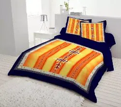 cotton Bed Sheet With 2 Pillow cover 
