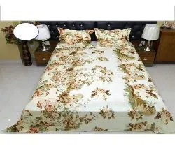 King Size Cotton Bed Sheet  Pillow Cover