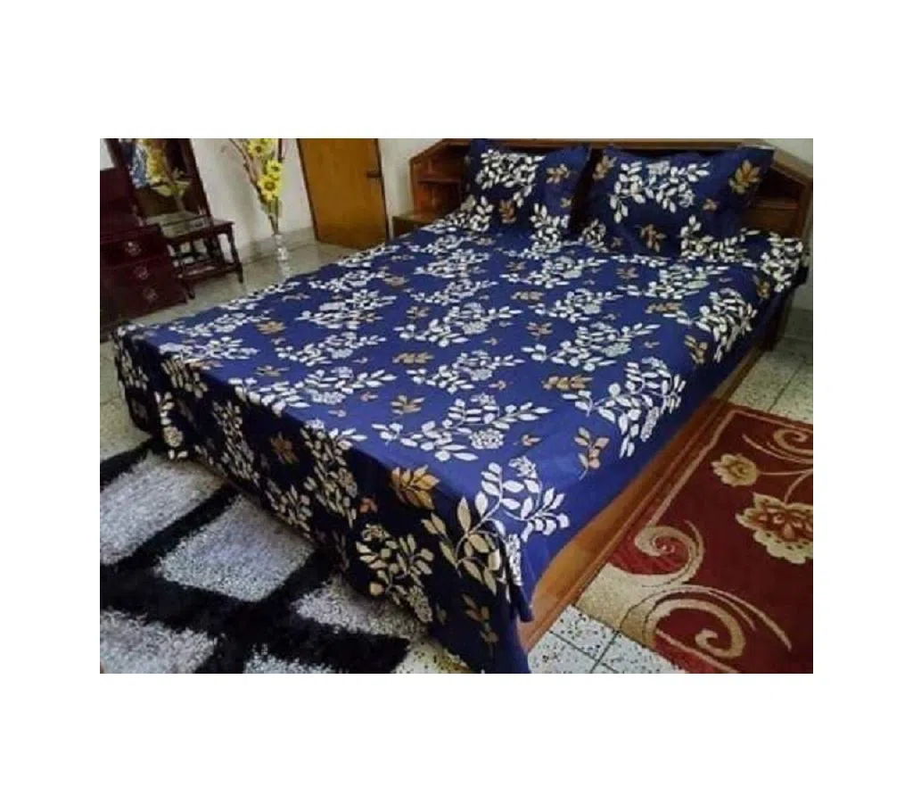 Cotton Bed Sheet and Pillow Cover Cover