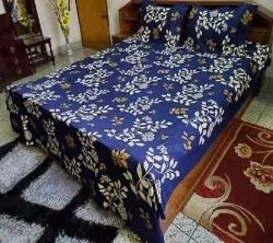 Cotton Bed Sheet and Pillow Cover Cover