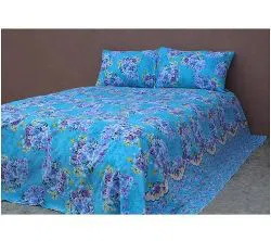 King Size Cotton Bed Sheet and Pillow Cover Set