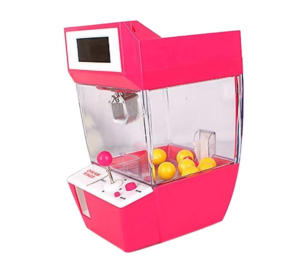 Doll Claw Machine Mini Slot Game Vending Candy Machine Grabber Arcade Desktop Caught Fun Music Funny Toys Gadgets Kids