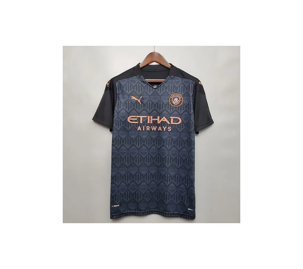 Manchester Soccer New 2020/2021 Away Thai Jersey - Half Sleeve Jersey Shirt (Original Thailand) Football Player Version Kit