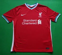 Liverpool Soccer New 2020/2021 Home Thai Red Jersey - Half Sleeve Jersey Shirt (Original Thailand) Football Player Version Kit