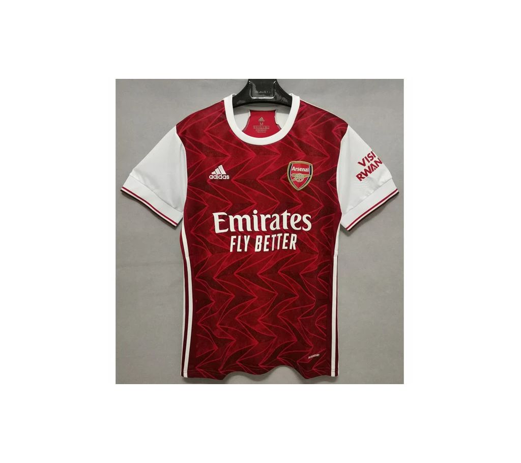 Arsenal Soccer New 2020/2021 Home Thai Jersey -Red  হাফ স্লিভ জার্সি শার্ট (Original Thailand) Football Player Version Kit বাংলাদেশ - 1179009