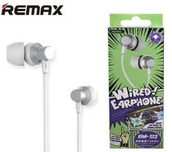 Remax RM 512 In-Ear Wired Earphone Stereo Headset. New Version 2020 - (Original Headphones)