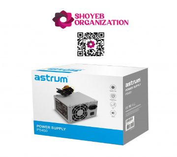 Astrum PS450 230W 24-Pin ATX পাওয়ার সাপ্লাই By Shoyeb Organization 