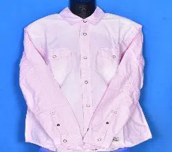 Pink color Mens Long Sleeve Casual Shirt (Export Quality)