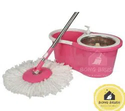 steal magic spin mop red 