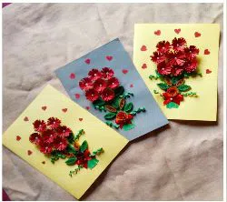 Handmade Greeting/Loves Card..1pcs