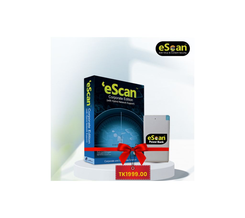 eScan কর্পোরেট এডিশান (with Hybrid Network Support) বাংলাদেশ - 1168401