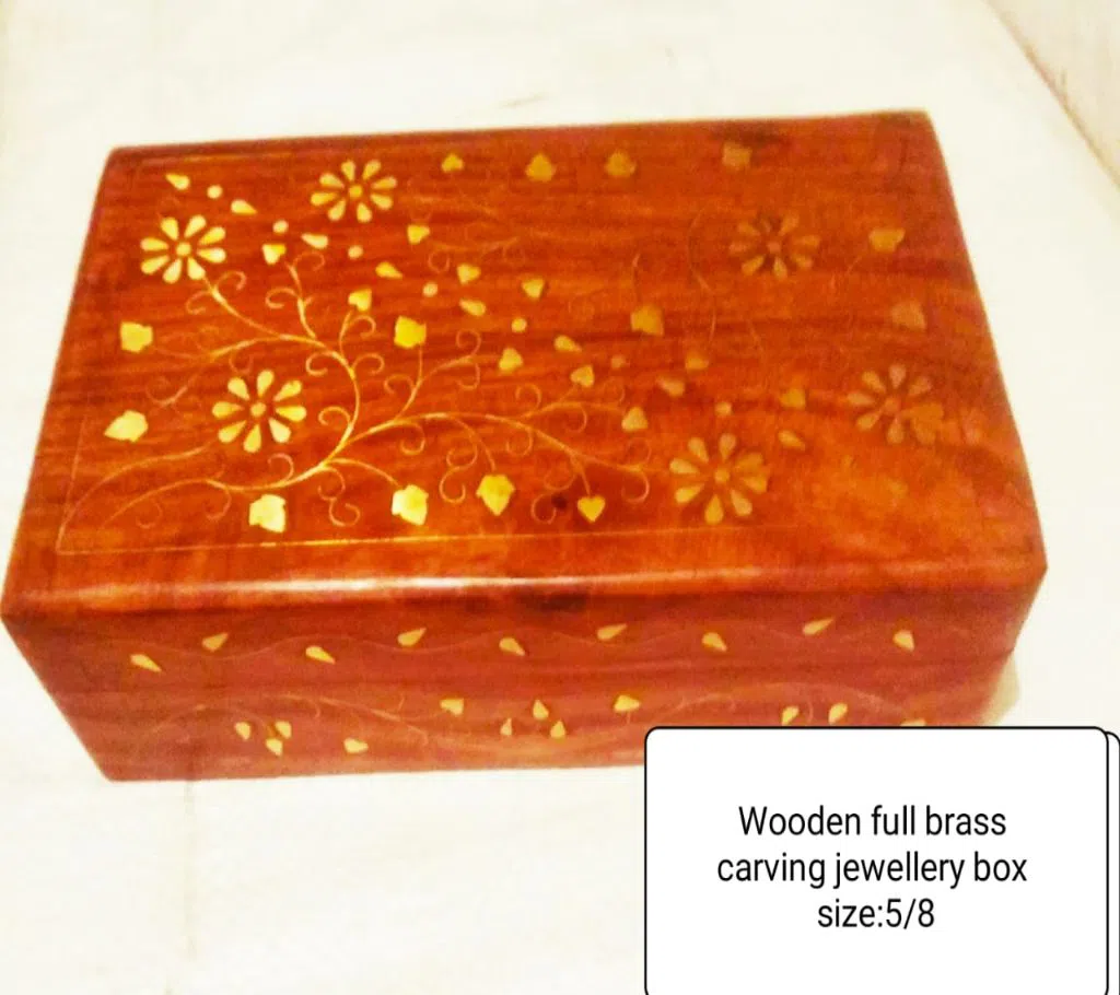 Carving Jewellery Box