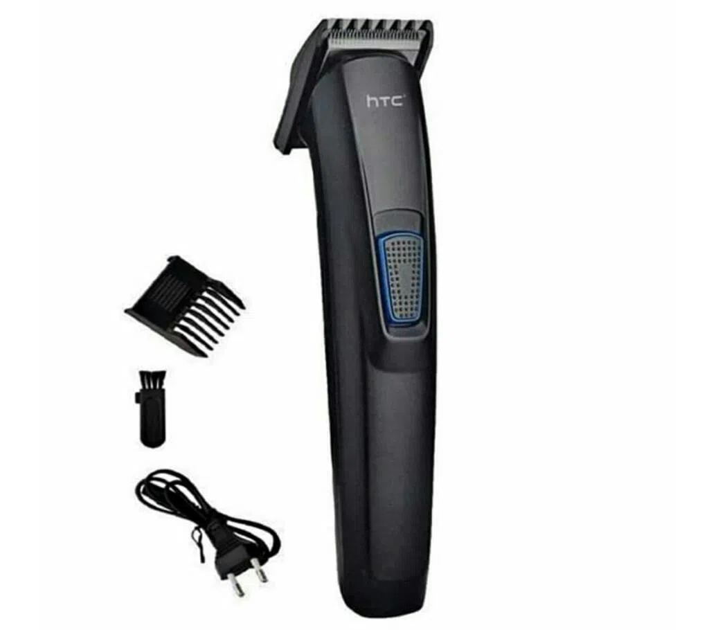 HTC AT-522 Rechargeable Cordless Trimmer for Men - (Black)