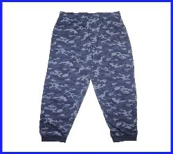 Boys Trouser knit (Navy Army Print)