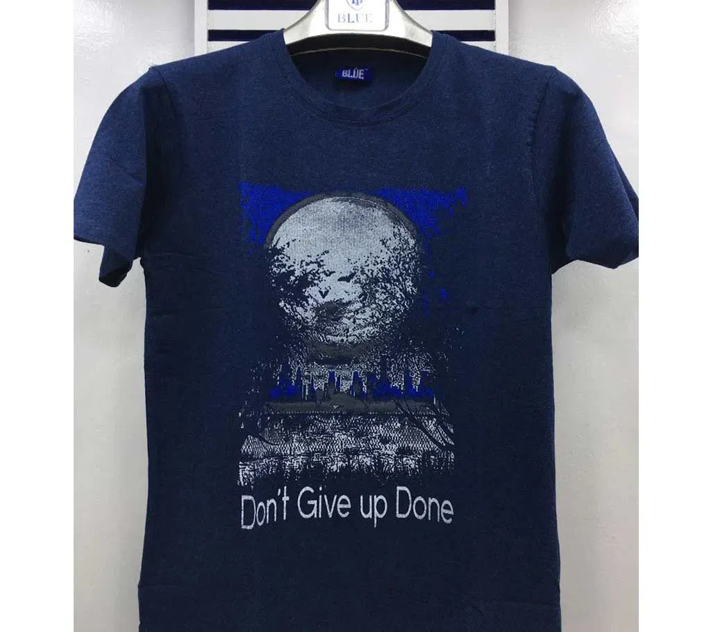 Give up half sleeve cotton tshirt 