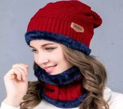 Winter Cap set -(Red)