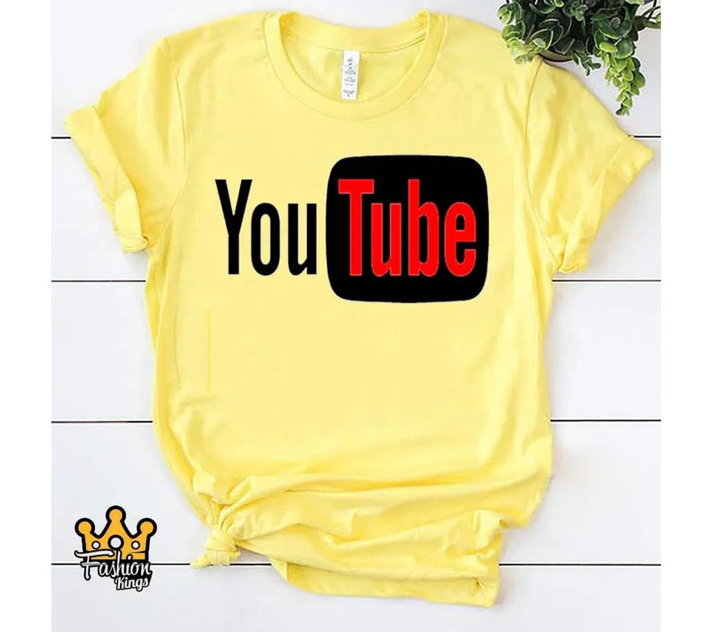 YouTube Half Sleeve T-Shirt